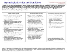 Psychological Fiction and Nonfiction Rev