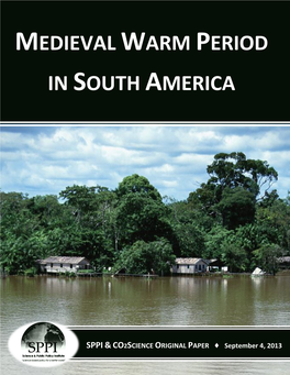 Medieval Warm Period in South America