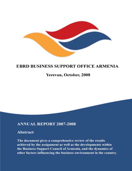 EBRD Business Support Office Armena [EBRD