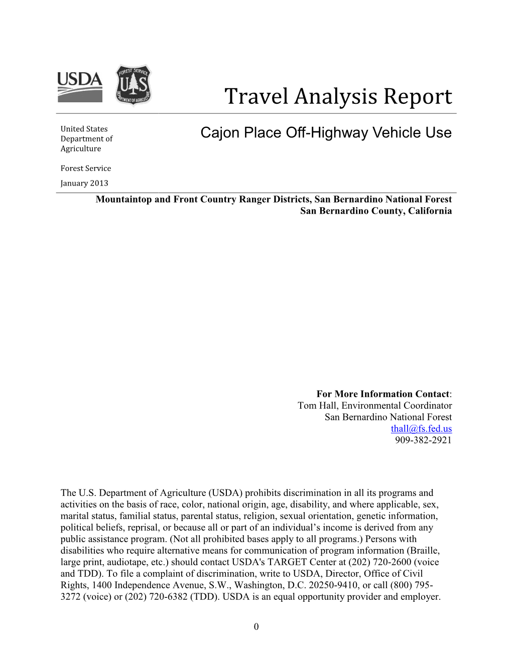 Travel Analysis Report