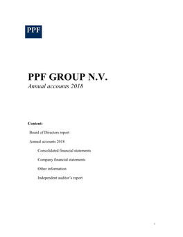 PPF Group NV Distributed MEUR 40 to Its Shareholders