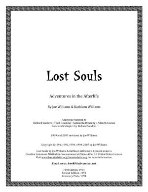 Lost Souls Lost Souls