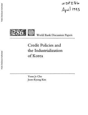 U World Bank Discussion Papers