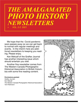 Photo History Newsletters • Vol