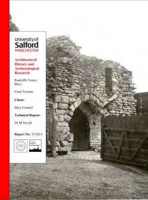 Architectural History and Archaeological Research