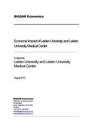 Economic Impact of Leiden University and Leiden University Medical Center