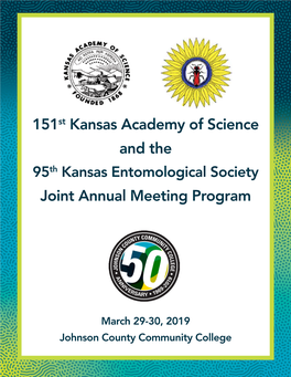 151St Kansas Academy of Science and the Joint Annual Meeting