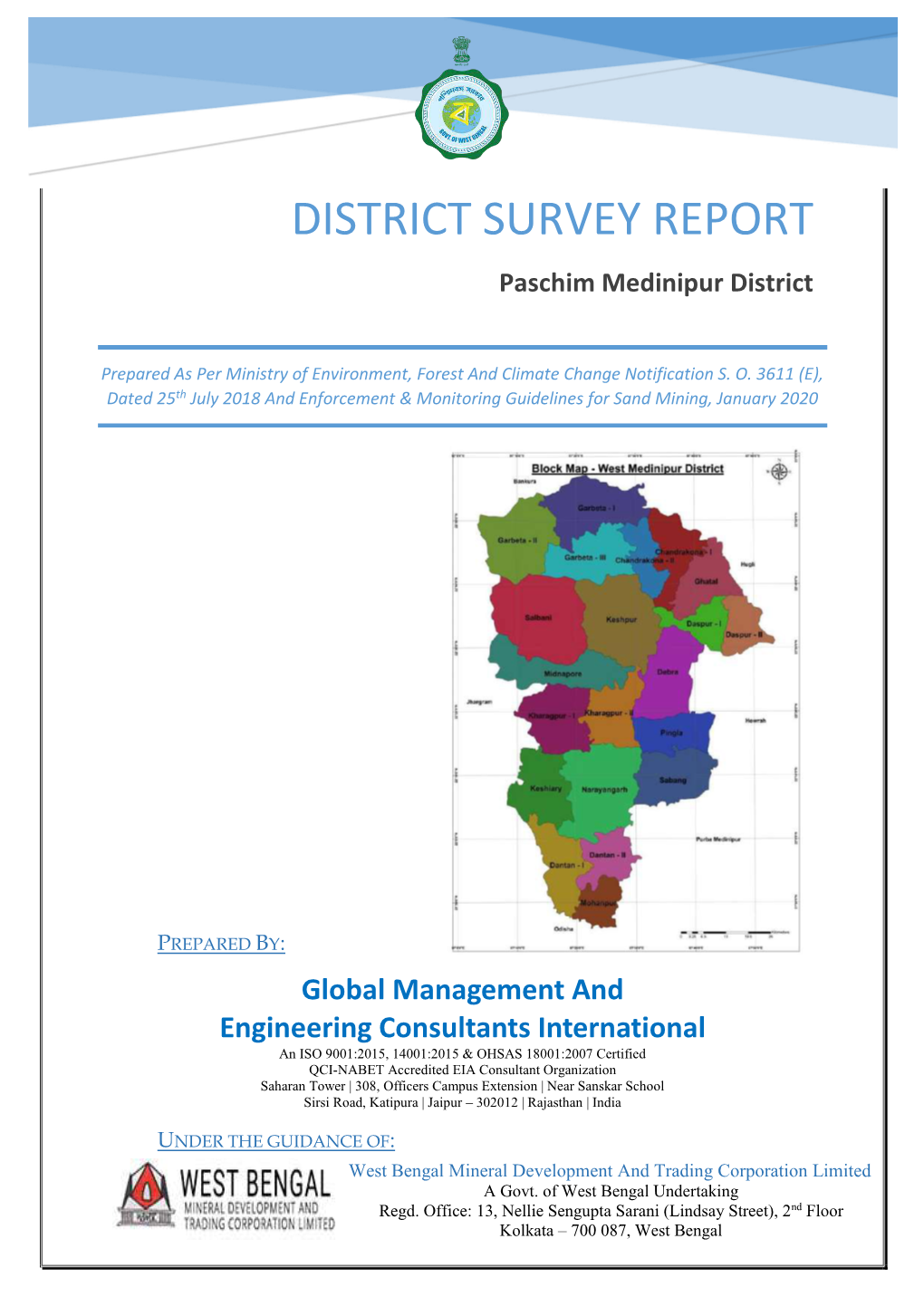 District Survey Report of Minor Mineral of Paschim Medinipur District