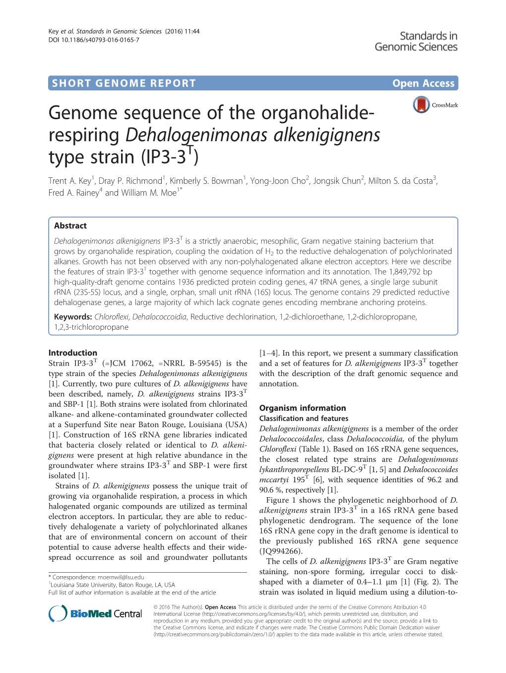 Genome Sequence of the Organohalide-Respiring