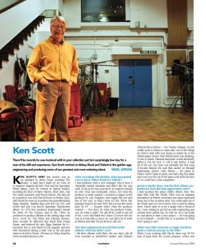 Ken Scott We Had to Deal with Was Trying to Match up to the Trident Piano Sound