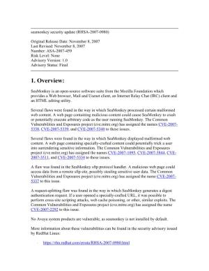 Seamonkey Security Update (RHSA-2007-0980)