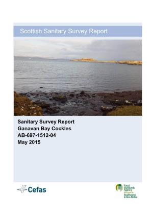 Sanitary Survey Report Ganavan Bay Cockles AB-697-1512-04 May 2015