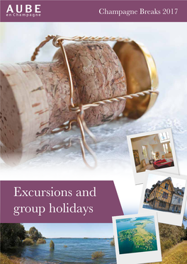 Excursions and Group Holidays Contents