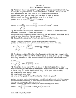 Physics 6C Ch27worksheet Solutions.Pdf