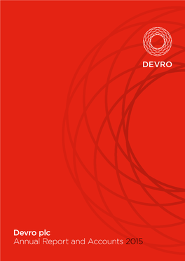 Devro Plc Annual Report and Accounts 2015 Accounts and Report Annual