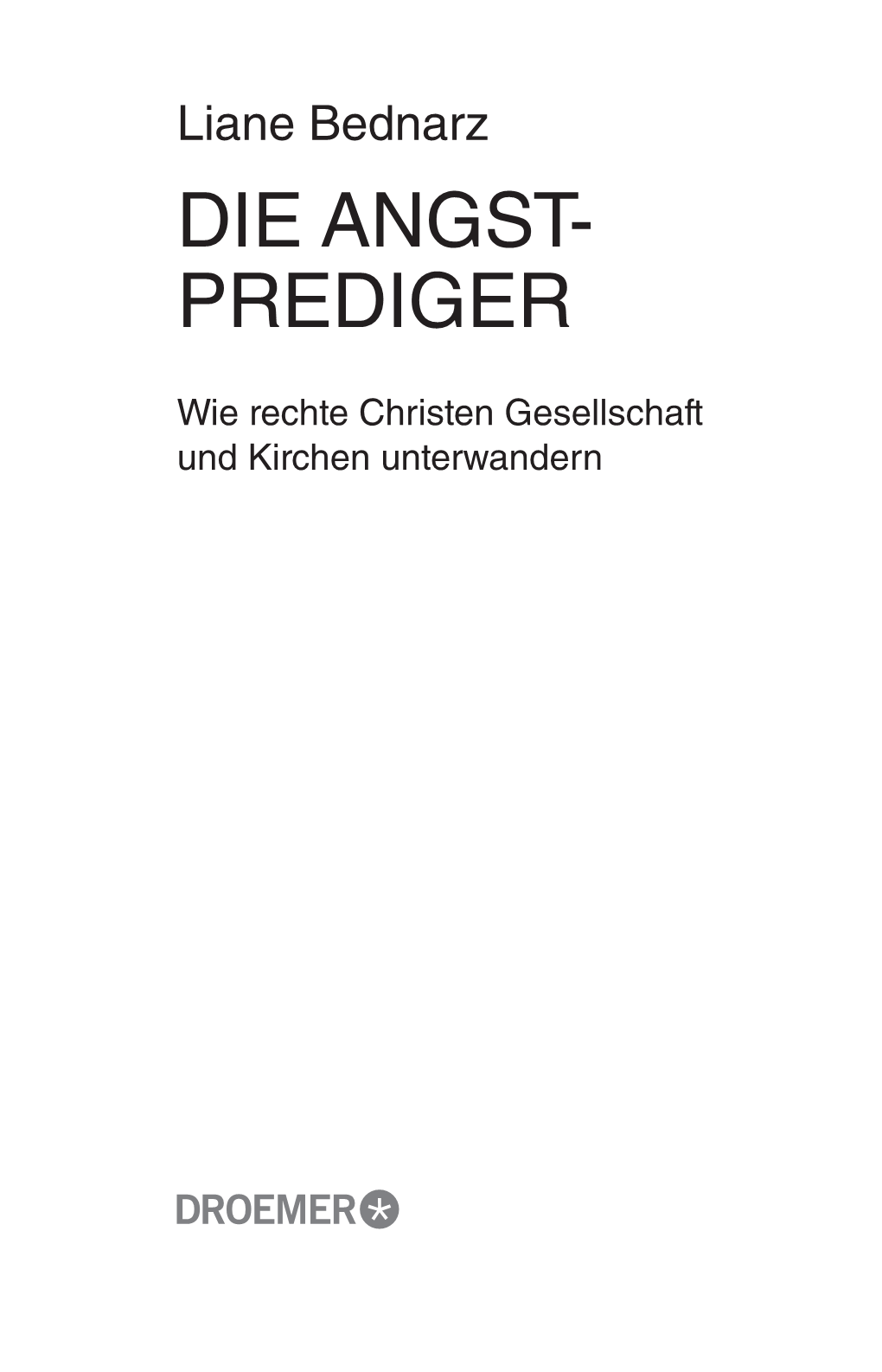 Die Angst- Prediger