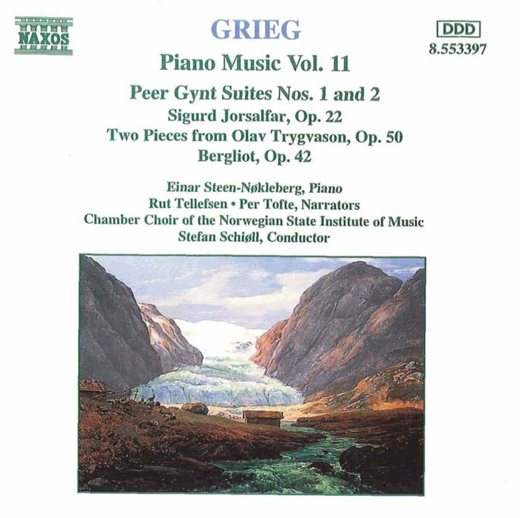 Piano Music Vol. 11 Peer Gynt Suites Nos