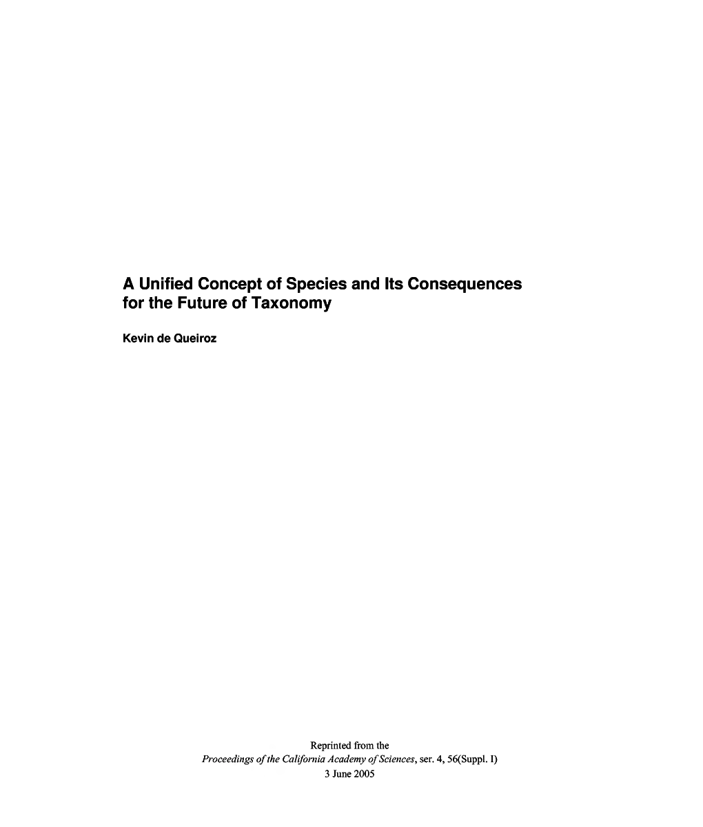 Proceedings V56 Suppl I Taxonomy 157-237.Qxp