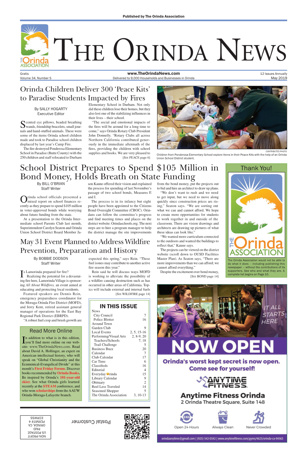 May 2019 Orinda News.Indd