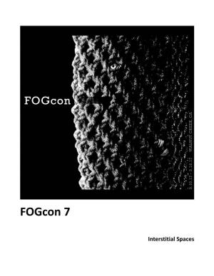 Fogcon 7 Program