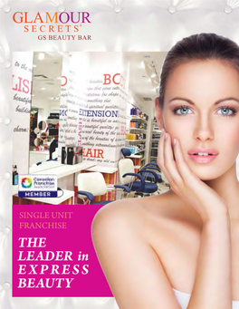 THE LEADER in EXPRESS BEAUTY ABOUT