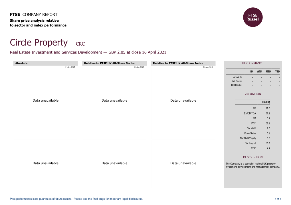 FTSE Factsheet