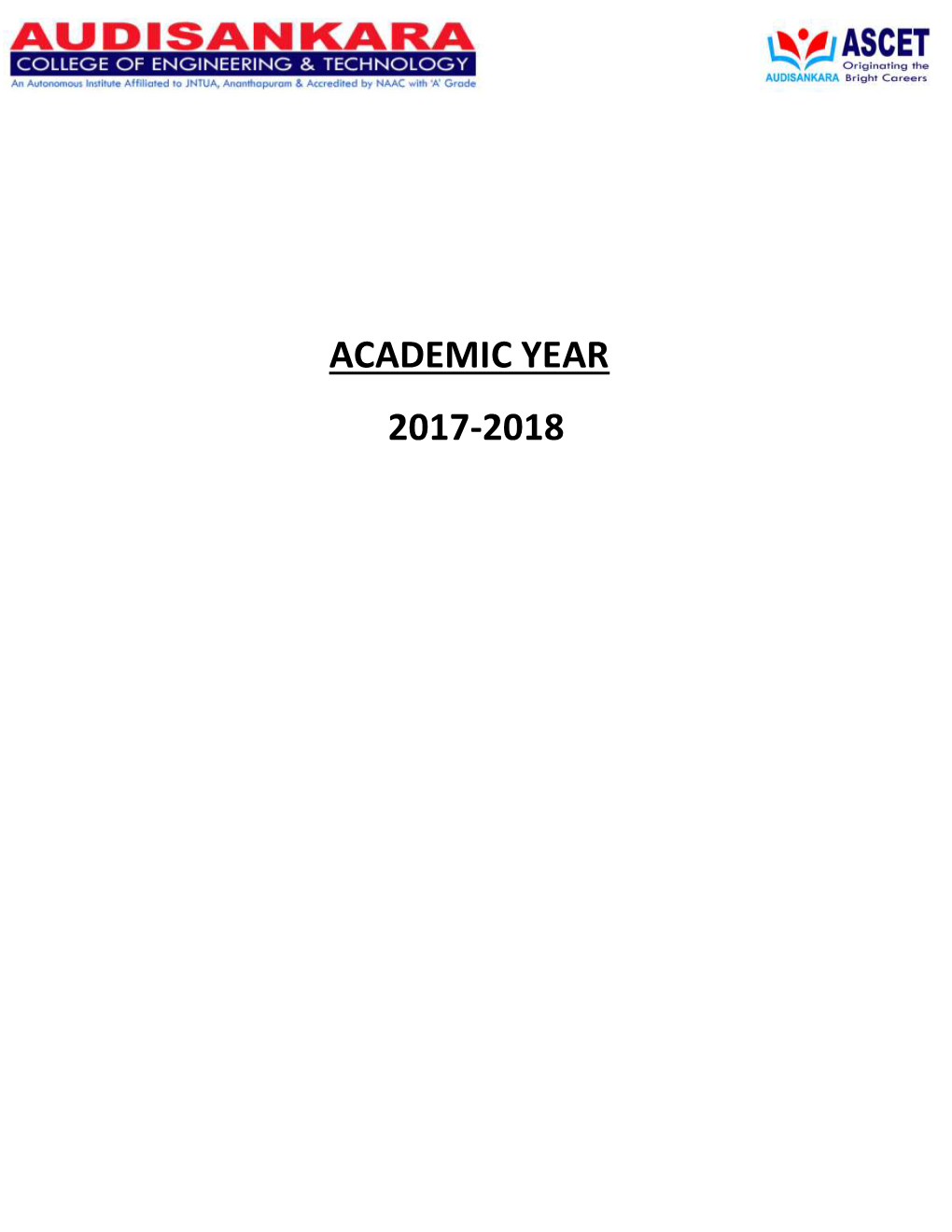 Academic Year 2017-2018