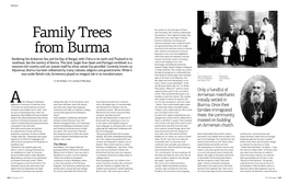Family Trees from Burma