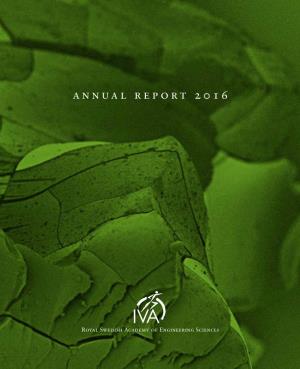 ANNUAL Report 2016