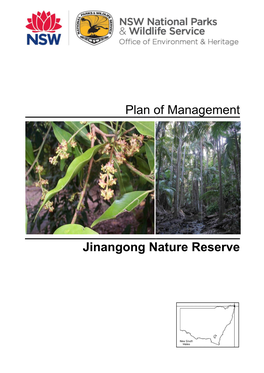 Plan of Management Jinangong Nature Reserve