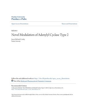 Novel Modulation of Adenylyl Cyclase Type 2 Jason Michael Conley Purdue University