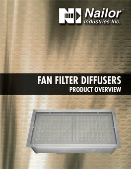 Rochure, Model 92FFD-SS, Fan Filter Diffusers Product Overview