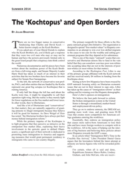 Kochtopus’ and Open Borders
