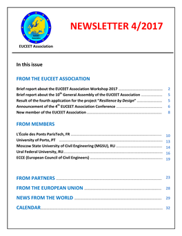 Newsletter 4/2017