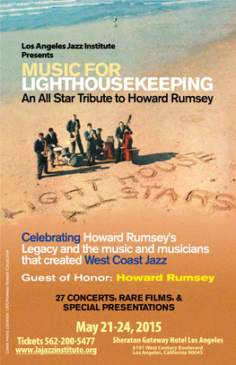 Music for Lighthousekeeping an All Star Tribute to Howard Rumsey