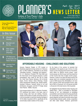 Affordable Housing – Challenges and Solutions