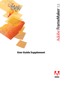 Framemaker 7.2 User Guide Supplement