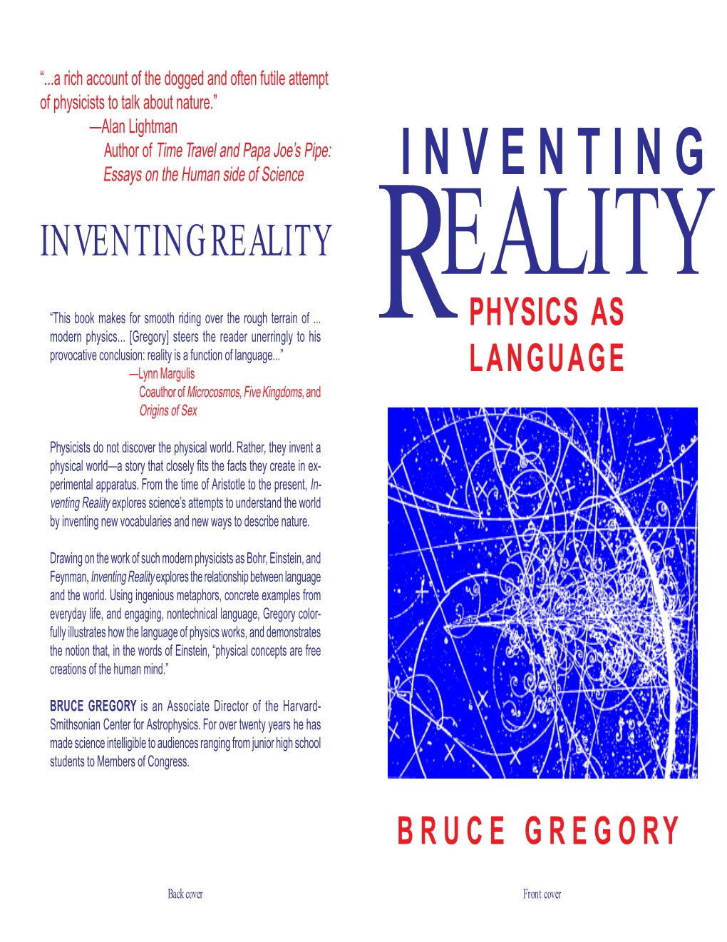 INVENTING REALITY EALITY “This Book Makes for Smooth Riding Over the Rough Terrain of