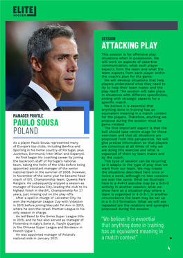 Paulo Sousa Poland Attacking Play