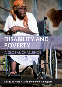 Disability and Poverty a Global Challenge