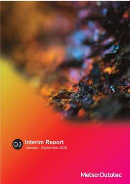 Interim Report January - September 2020