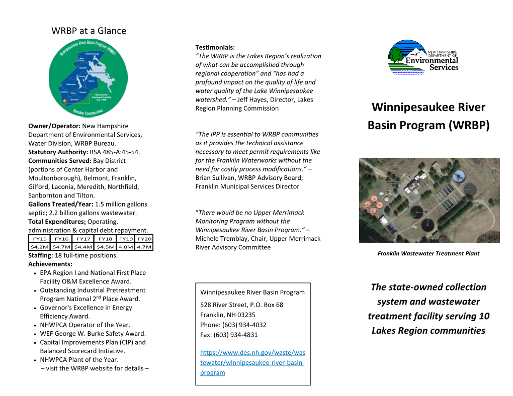 WRBP at a Glance.Pdf