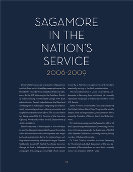 Sagamore in the Nation's Service