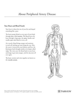 About Peripheral Artery Disease