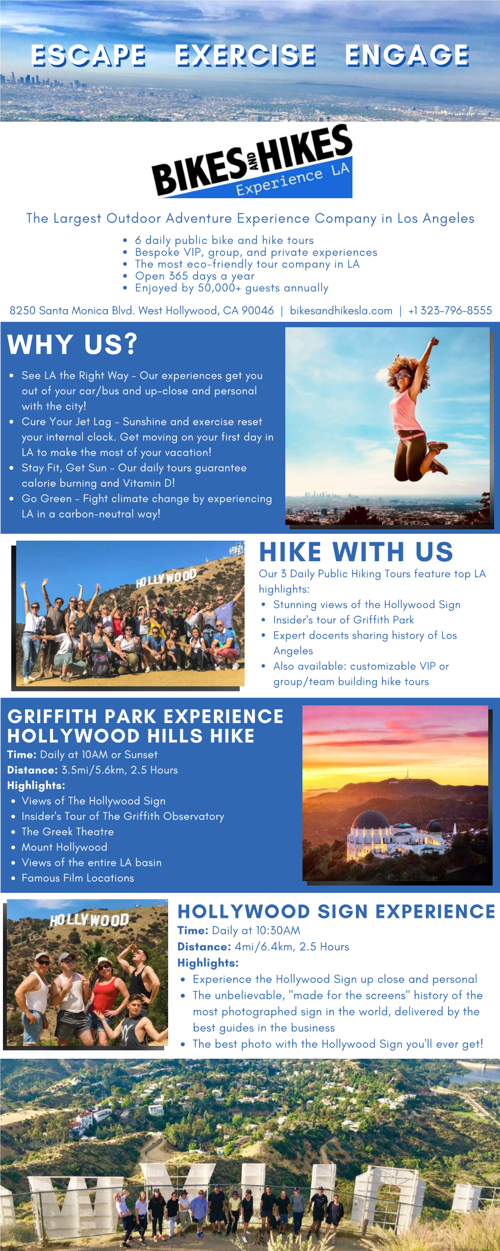 Bikes and Hikes Media Sheet