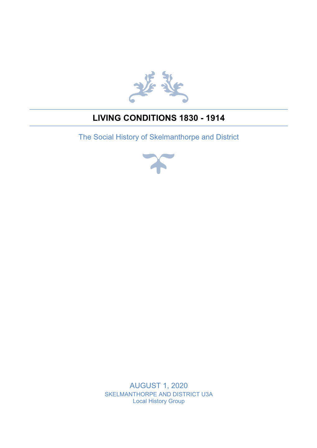Living Conditions Edited 2020