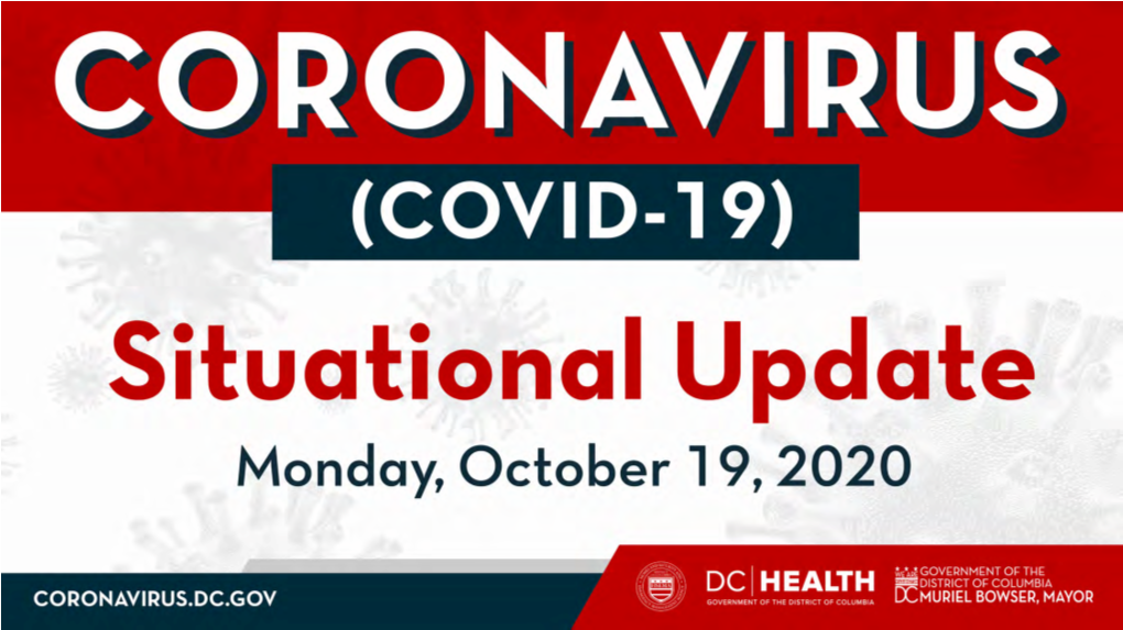 COVID-19: DC COVID Alert Notice (DC CAN)