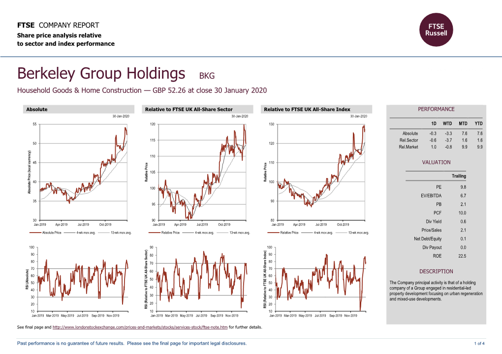 FTSE Factsheet