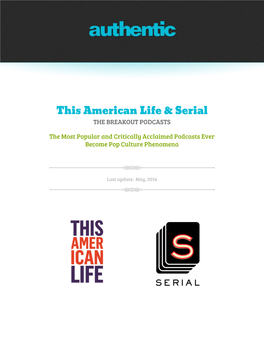 This American Life & Serial