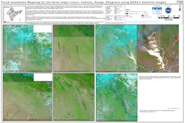 Flood Inundation Mapping for Yamuna, Ghaghara and Ganga River